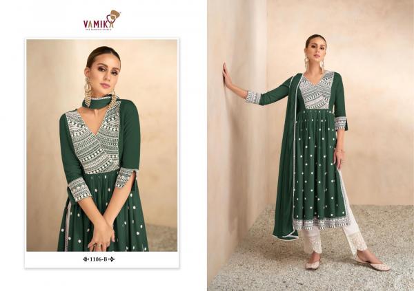 Vamika Aadhira Vol 4 Designer Kurti With Bottom Dupatta Collection